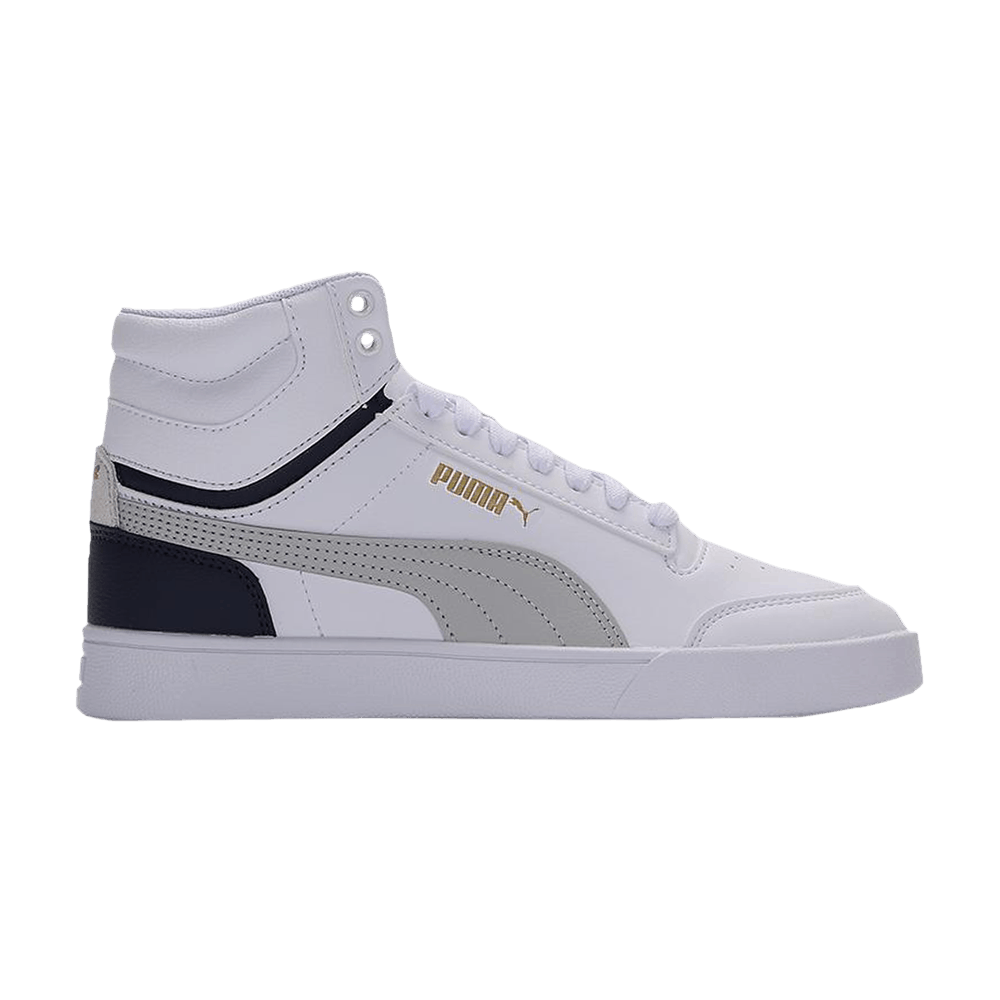 Кроссовки Puma Shuffle Mid 'White Grey Peacoat'