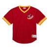 Mitchell-Ness-Fashion-Mesh-V-Neck-Vintage-Logo-Houston-Rockets-T-Shirt-100x100