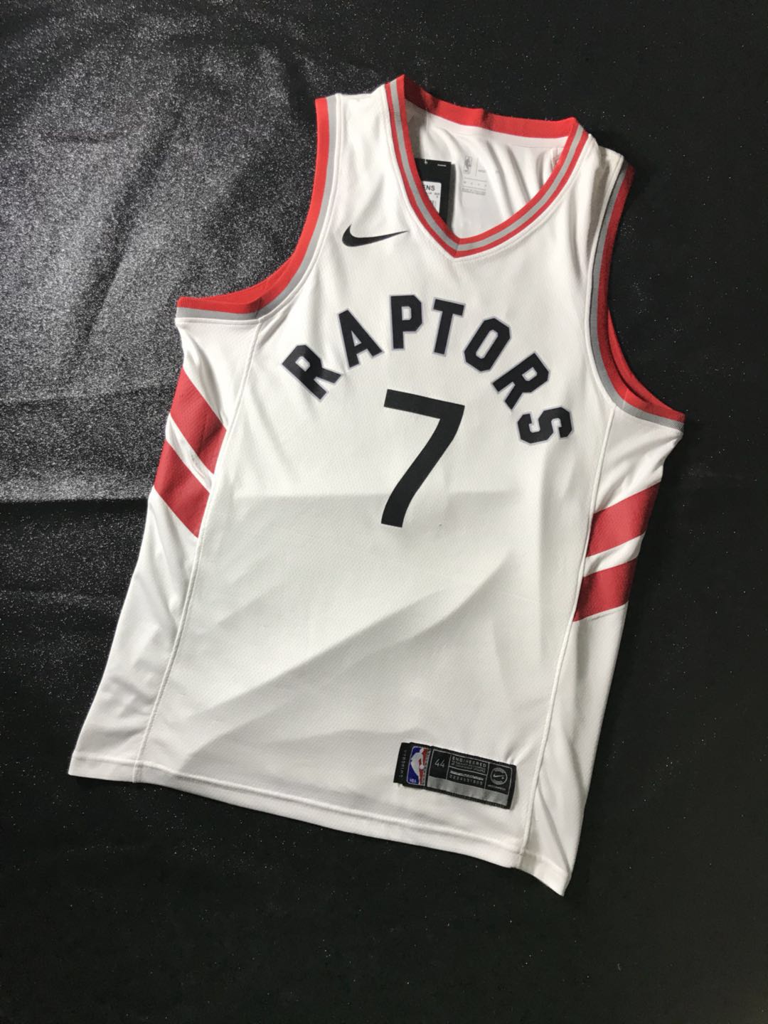 Баскетбольная джерси 2017-18 Kyle Lowry Toronto Raptors #7 Association White