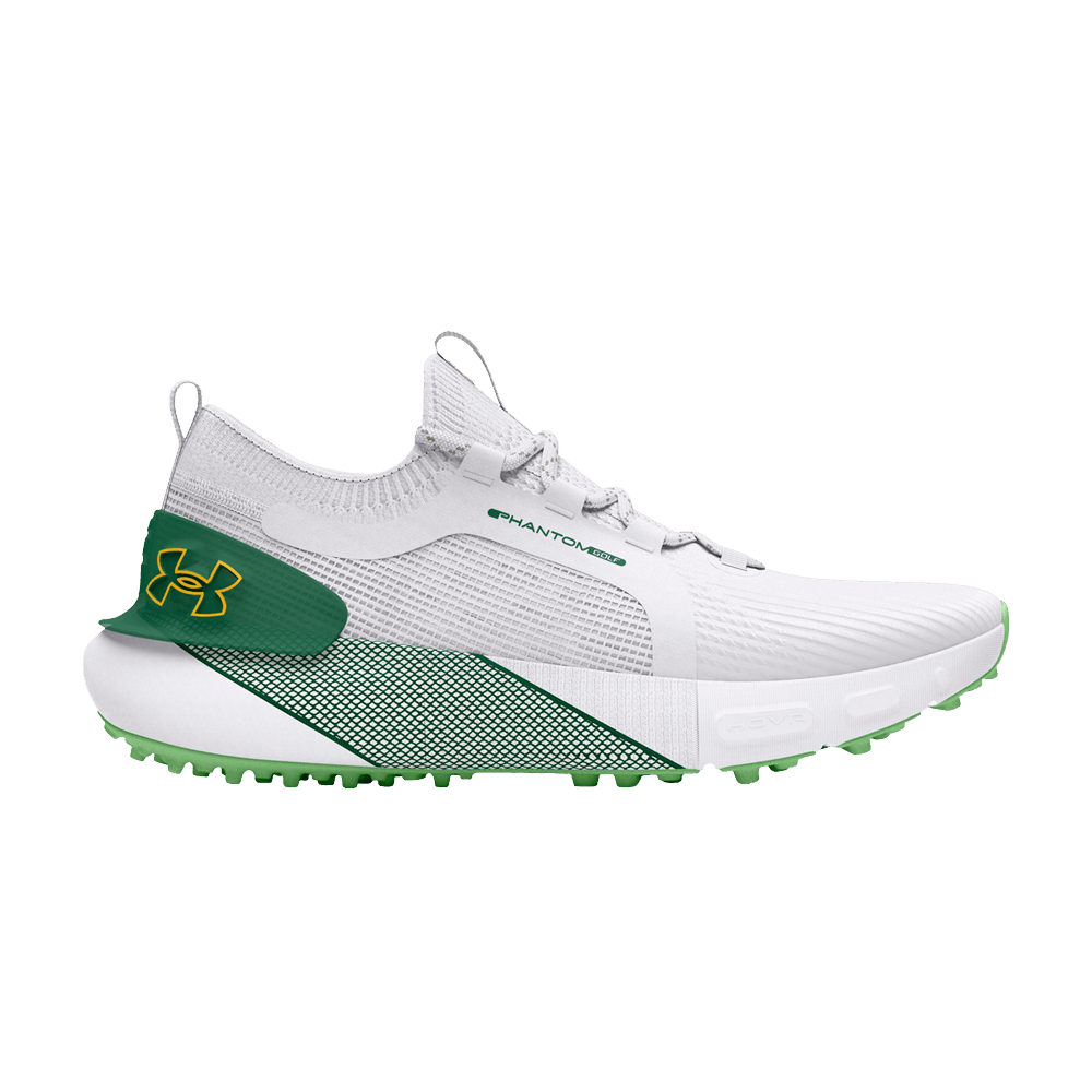 Кроссовки Under Armour HOVR Phantom LE Golf 'White Classic Green'