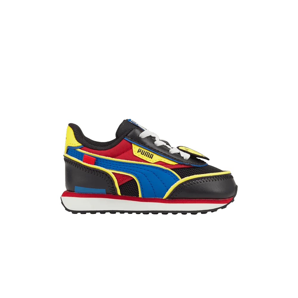 Krossovki-SmileyWorld-x-Puma-Future-Rider-Infant-Black-Royal-Blue