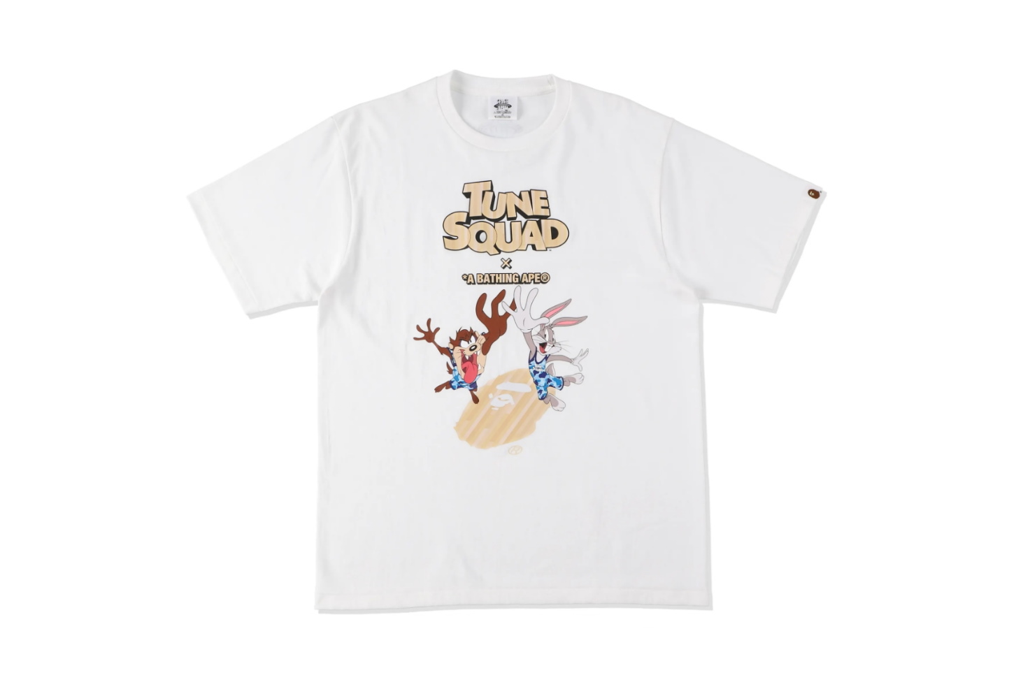 Футболка BAPE x Space Jam Tee White