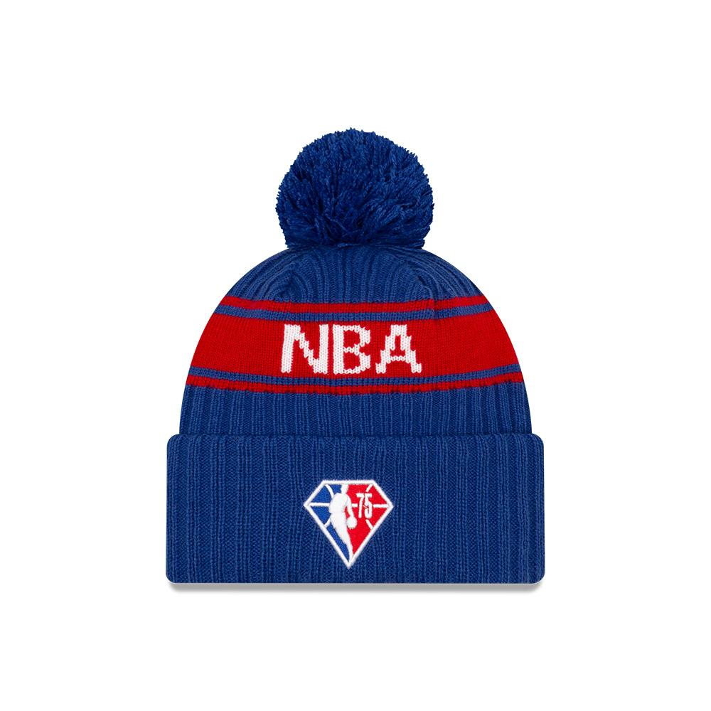 Шапка New Era NBA Logoman 2021 Draft Edition Pom Knit Beanie