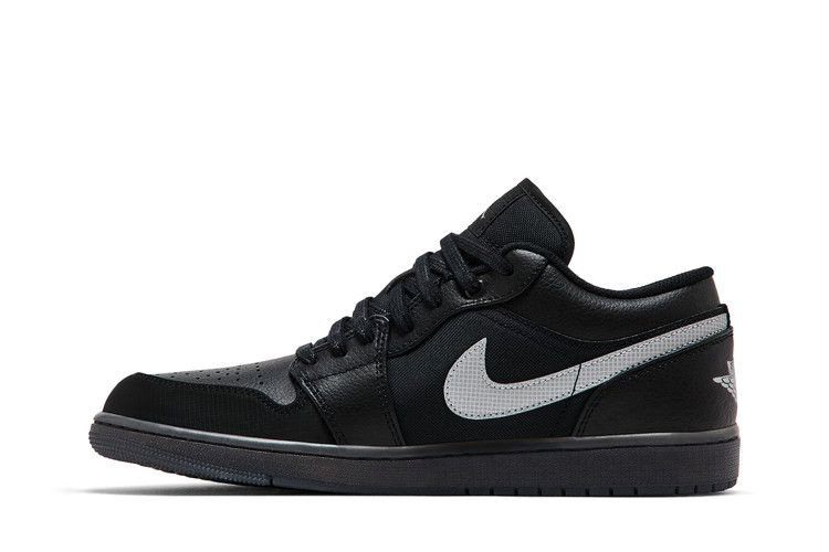 Кроссовки Air Jordan 1 Low 'Black White Dark Gum'