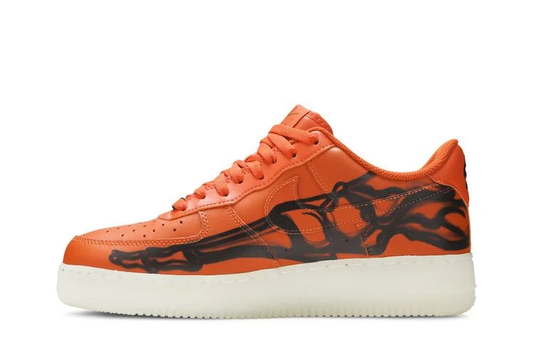 Кроссовки Nike Air Force 1 Low 'Orange Skeleton'