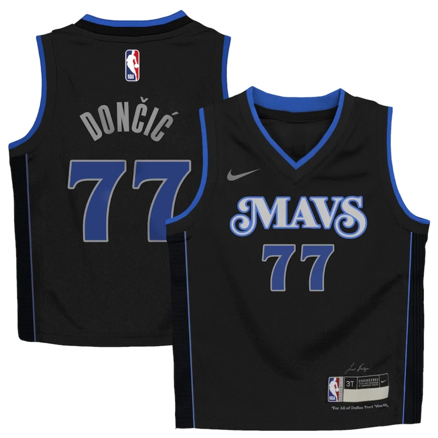 2023-24-Dallas-Mavericks-Luka-Doncic-77-Boys-City-Edition-Black-Jersey-1
