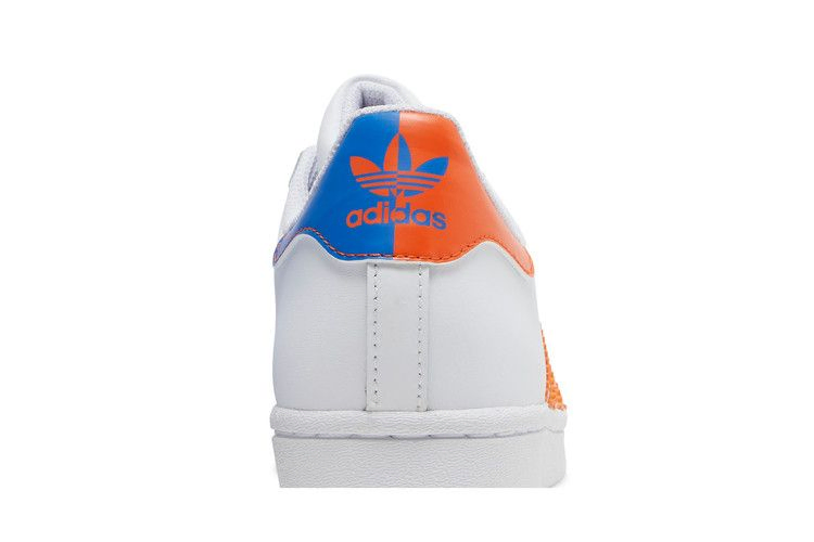 Кроссовки Adidas Superstar J 'White Orange'