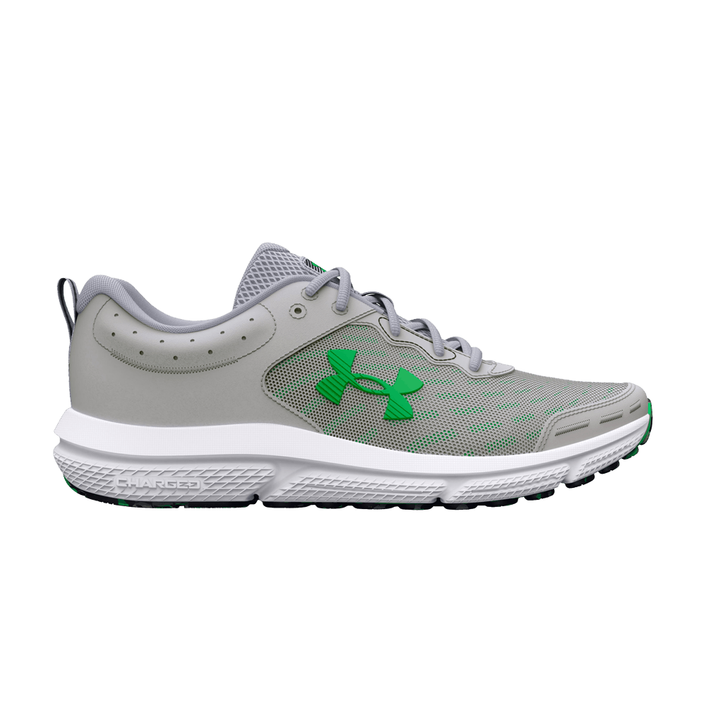 Кроссовки Under Armour Charged Assert 10 'Mod Grey Green Screen'