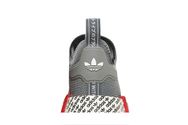Кроссовки adidas NMD_R1 'Grey Vivid Red'