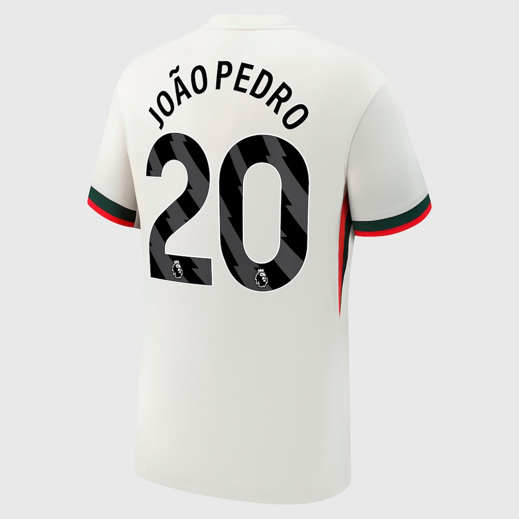 Детское футбольное джерси Chelsea Nike Away Stadium Shirt 2025-26 - João Pedro 20