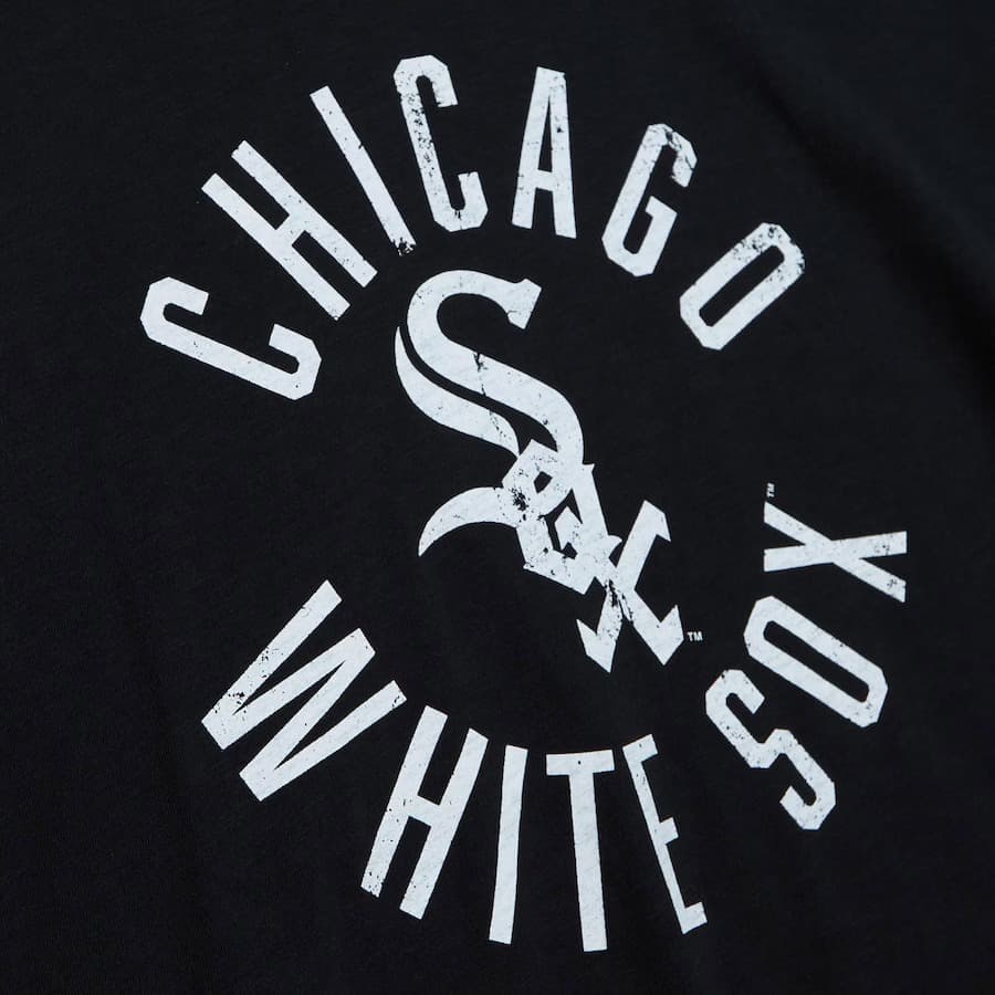 Футболка Mitchell & Ness Black Chicago White Sox Legendary Slub T-Shirt