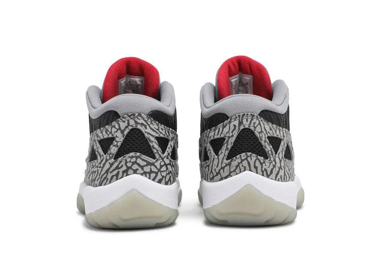 Кроссовки Air Jordan 11 Retro Low IE 'Black Cement'