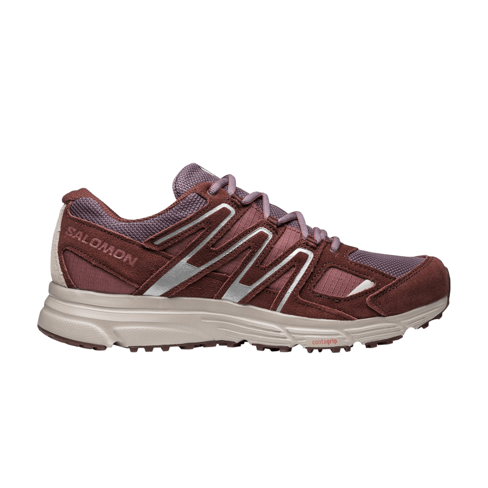 Кроссовки Salomon X-Mission 4 Suede 'Moonscape Wild Ginger'