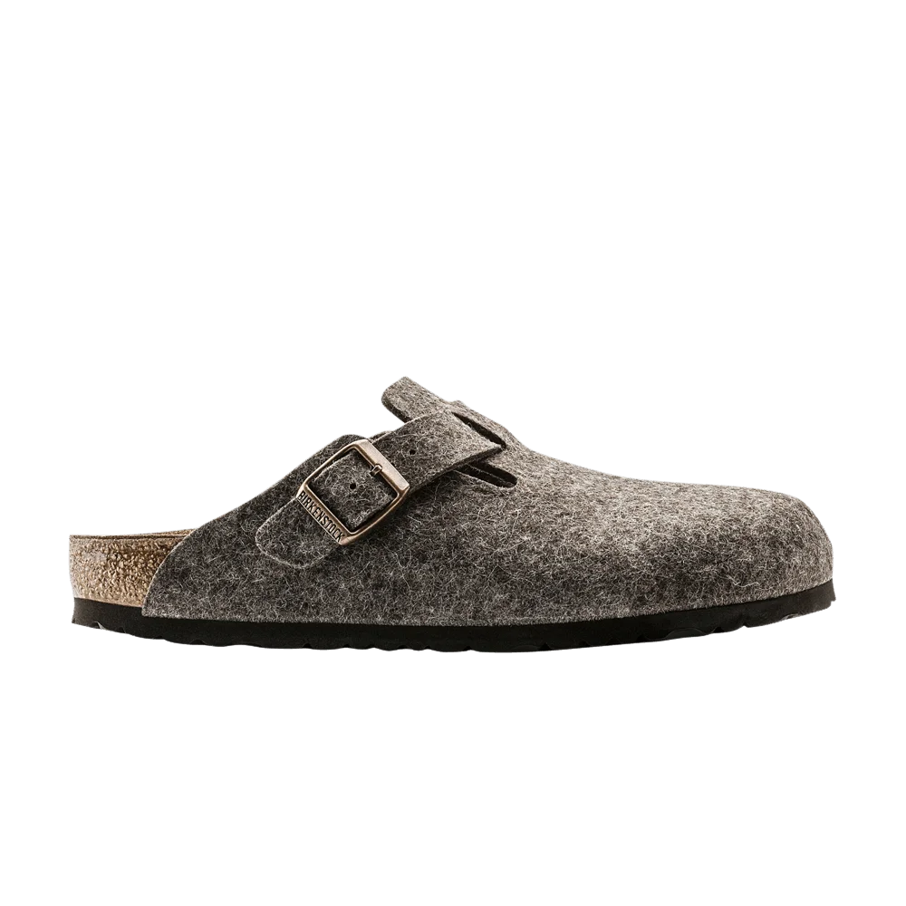 Сабо Birkenstock Boston Wool Felt 'Cacao'