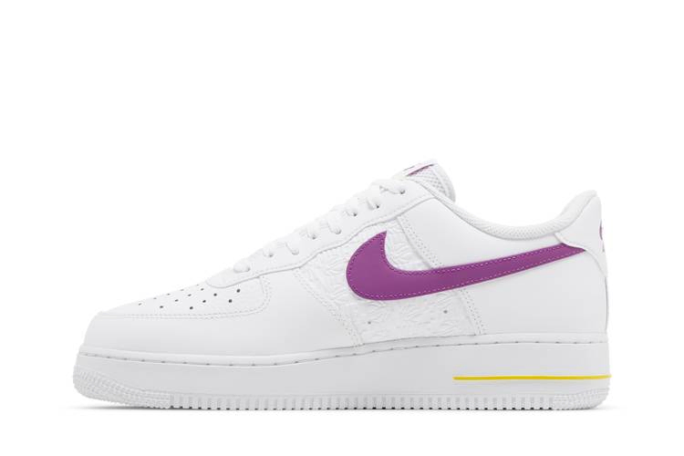 Кроссовки Nike Air Force 1 '07 'Embossed Hoops - Lakers'