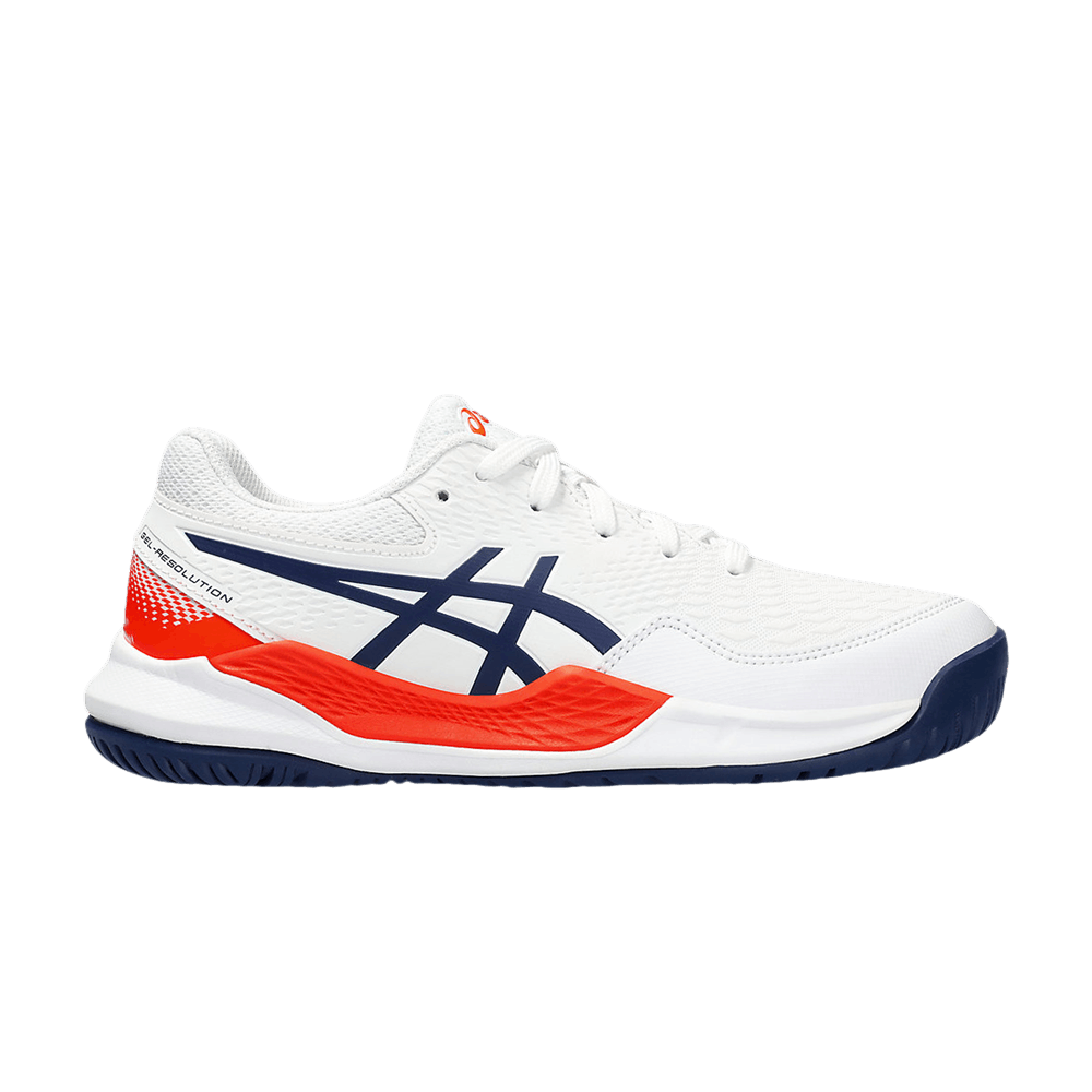 Кроссовки ASICS Gel Resolution 9 GS 'White Blue Expanse'