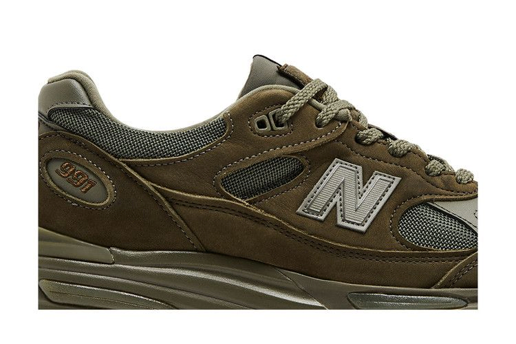 Кроссовки Stone Island x New Balance 991v2 Made in England 'Ghost Pack - Military Green'