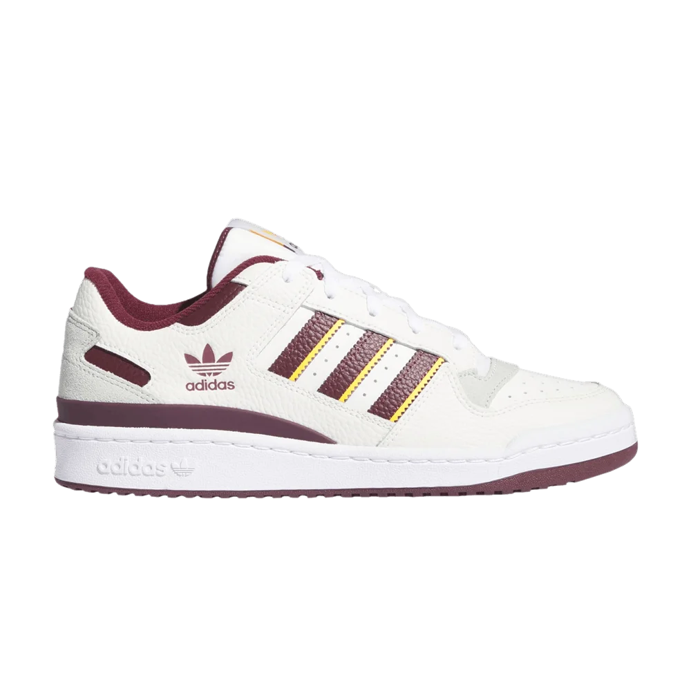 Krossovki-adidas-Forum-Low-CL-White-Team-Maroon