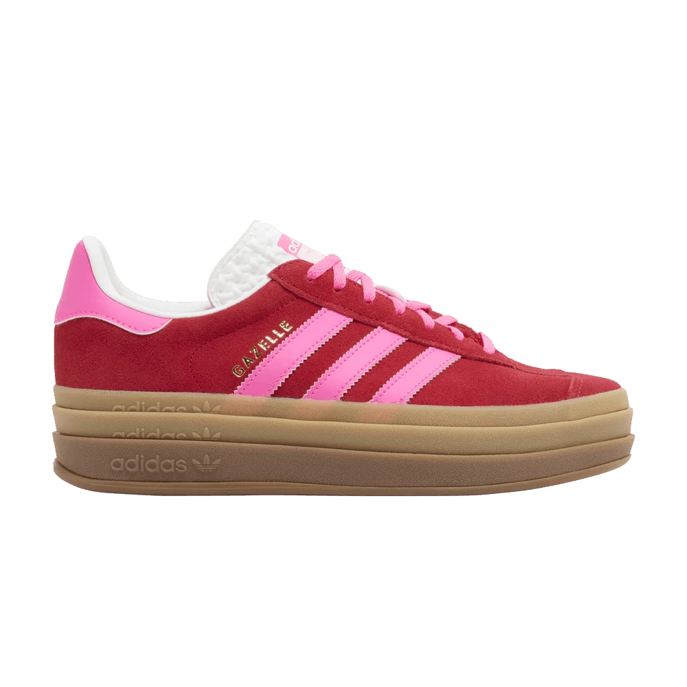 Кроссовки adidas Wmns Gazelle Bold 'Collegiate Red Lucid Pink'