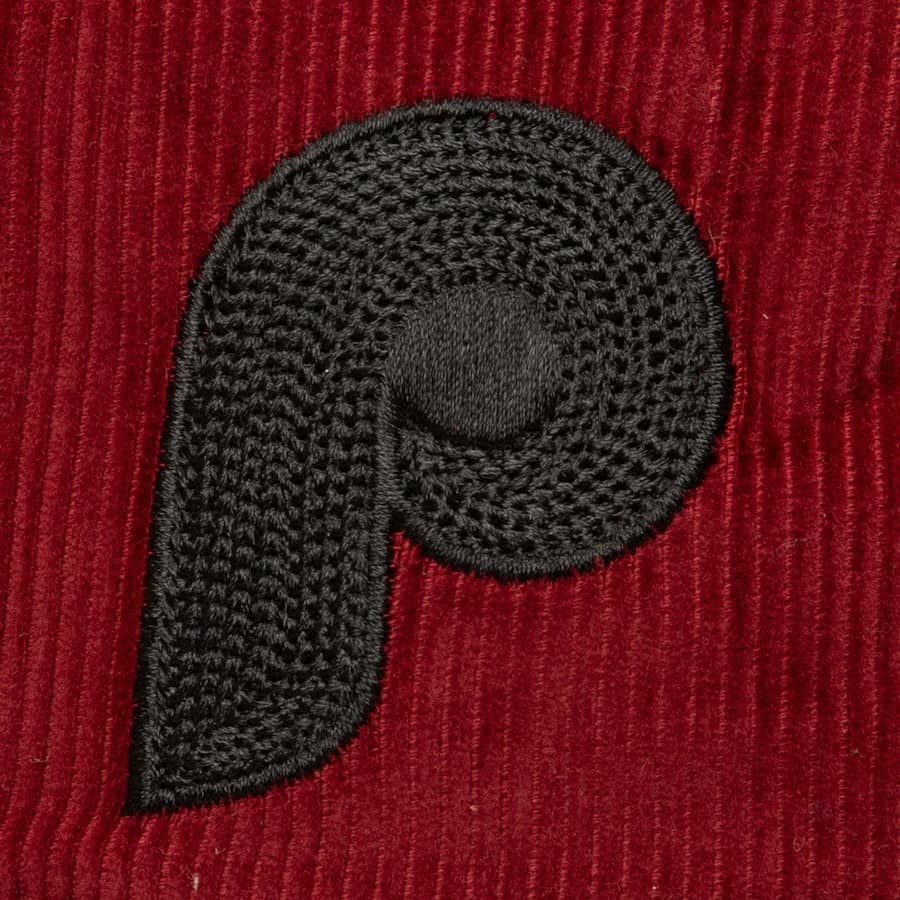 Бейсболка Mitchell & Ness Red Philadelphia Phillies Corduroy Snapback Hat