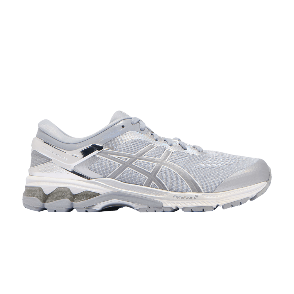 Кроссовки ASICS Gel Kayano 26 Platinum 'Piedmont Grey Silver'