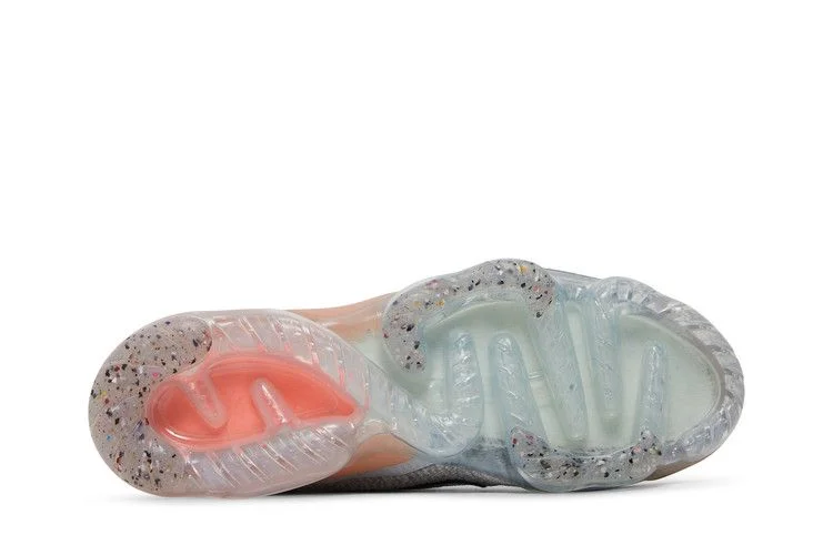 Кроссовки Nike Air VaporMax 2021 Flyknit 'Grey Fog Bright Mango'