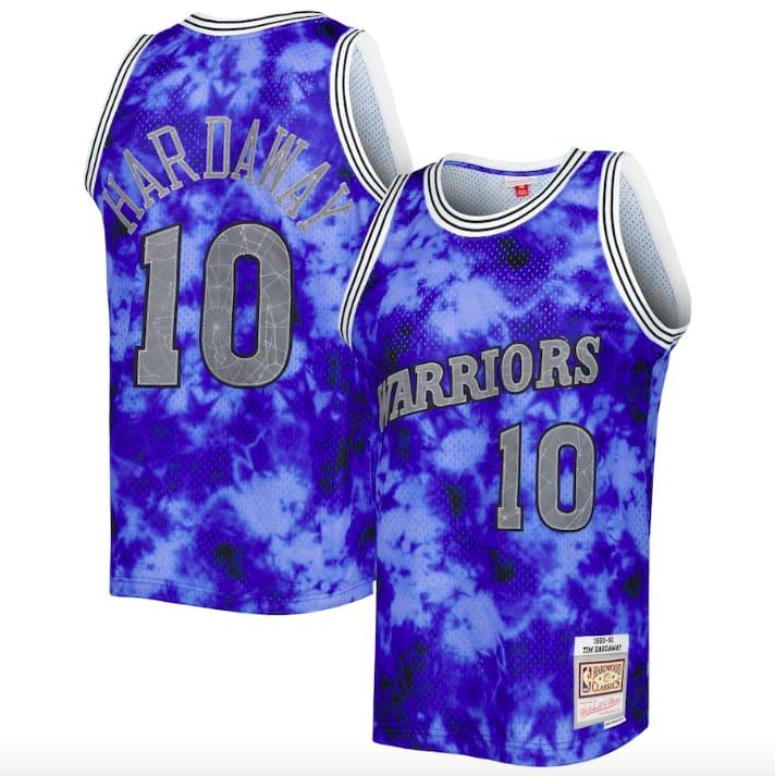 1990-91-Golden-State-Warriors-10-Tim-Hardaway-Mitchell-Ness-Galaxy-Blue-Jersey-1