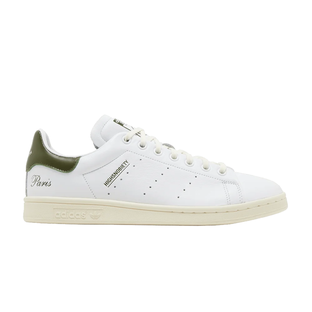 Krossovki-Highsnobiety-x-adidas-Stan-Smith-Not-In-Paris-White-Green