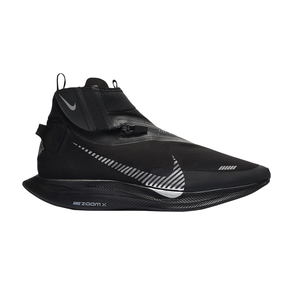 Кроссовки Nike Zoom Pegasus Turbo Shield 'Black Metallic Silver'