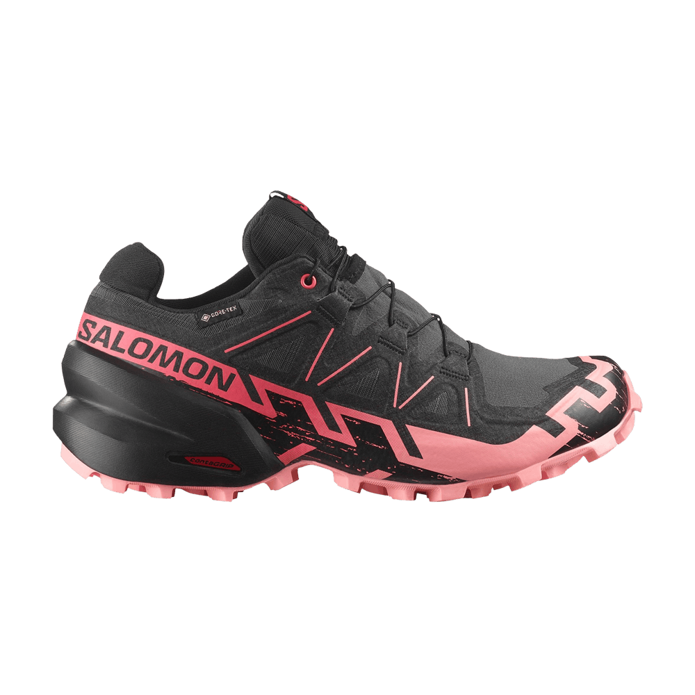 Кроссовки Salomon Wmns Speedcross 6 GORE-TEX 'Nine Iron Flamingo Pink'