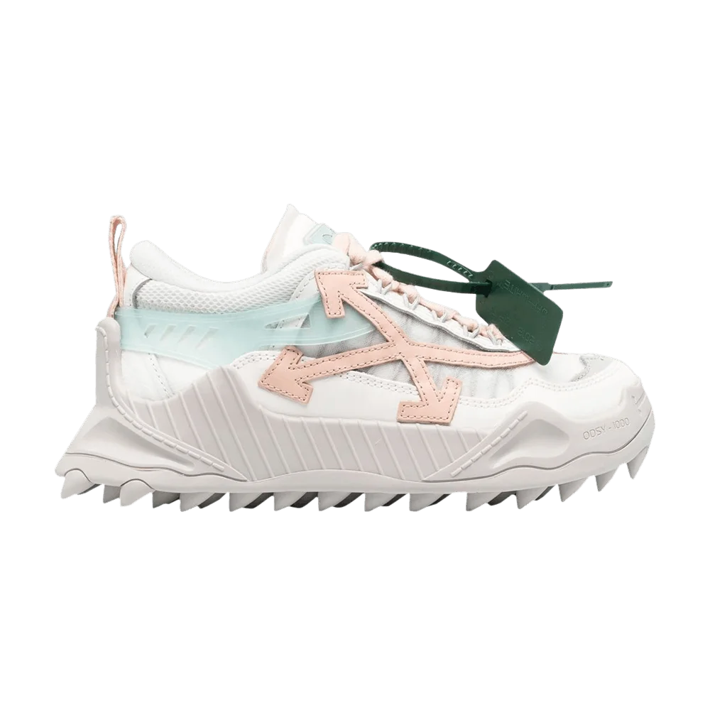 Кроссовки Off-White Wmns ODSY-1000 'Grey Powder Pink'