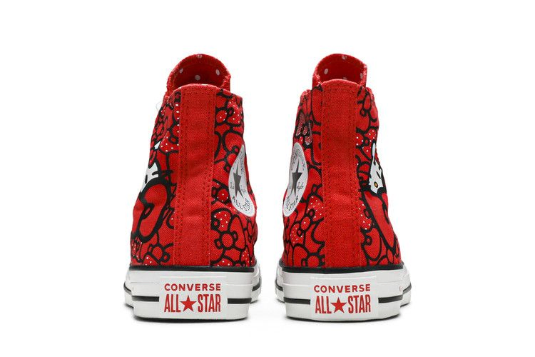 Кроссовки Converse Hello Kitty x Wmns Chuck Taylor All Star Hi 'Red'