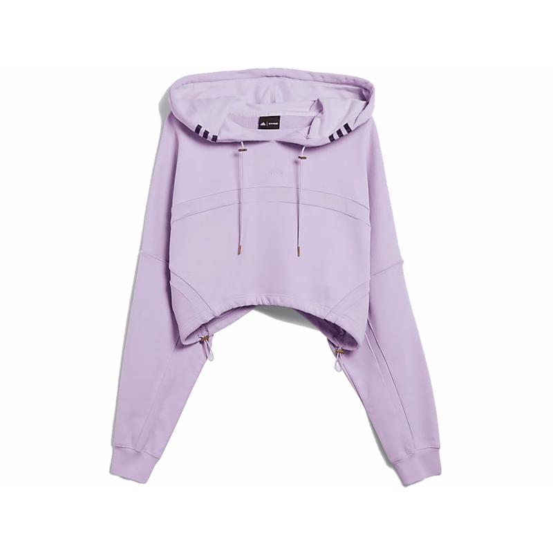 Худи adidas Ivy Park Hooded Shrug Purple Glow