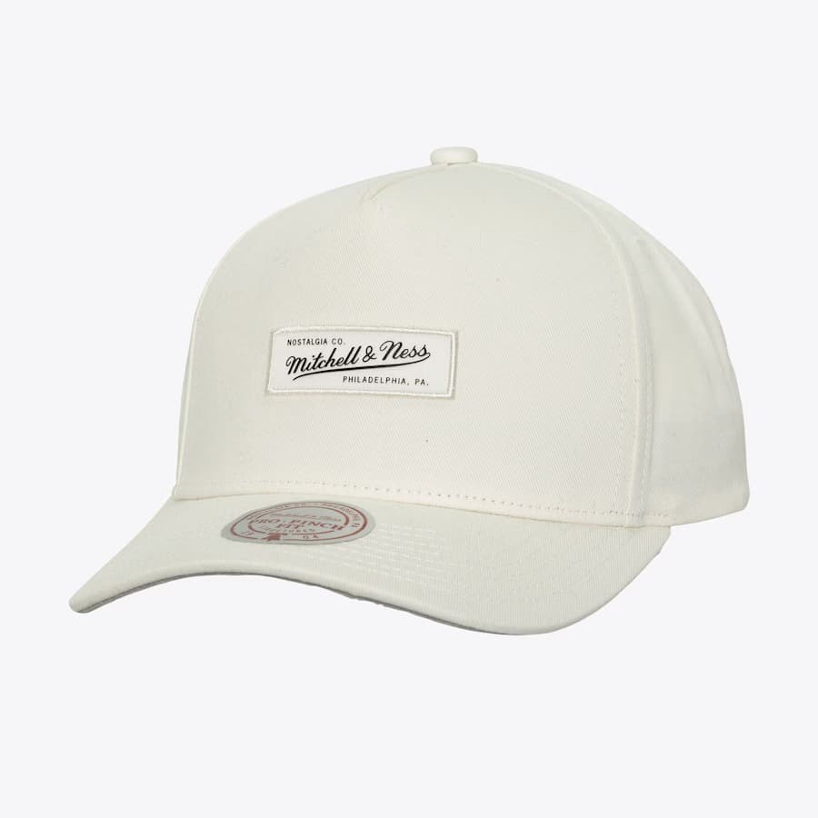 Бейсболка Mitchell & Ness Cream Box Logo 2.0 Pro Snapback Hat