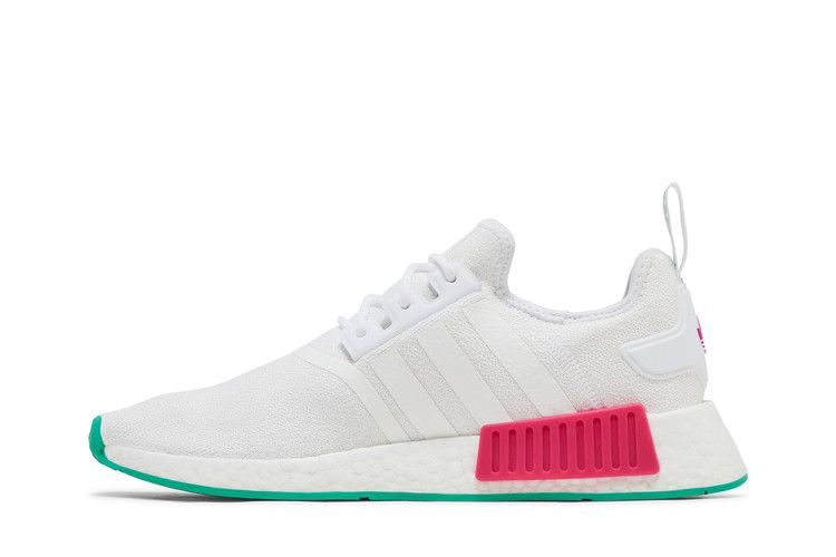 Кроссовки adidas Wmns NMD_R1 'White Magenta Green'
