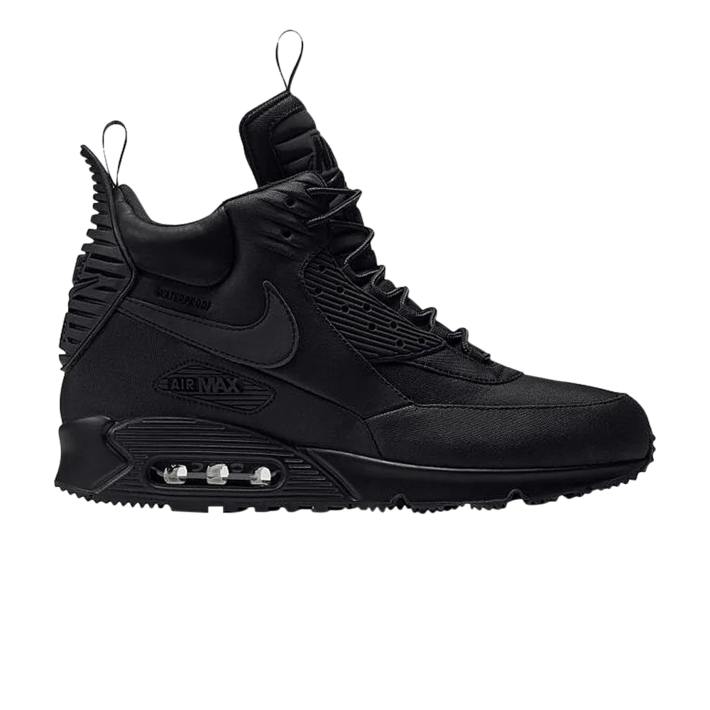 Krossovki-Nike-Air-Max-90-Sneakerboot-WNTR-Triple-Black
