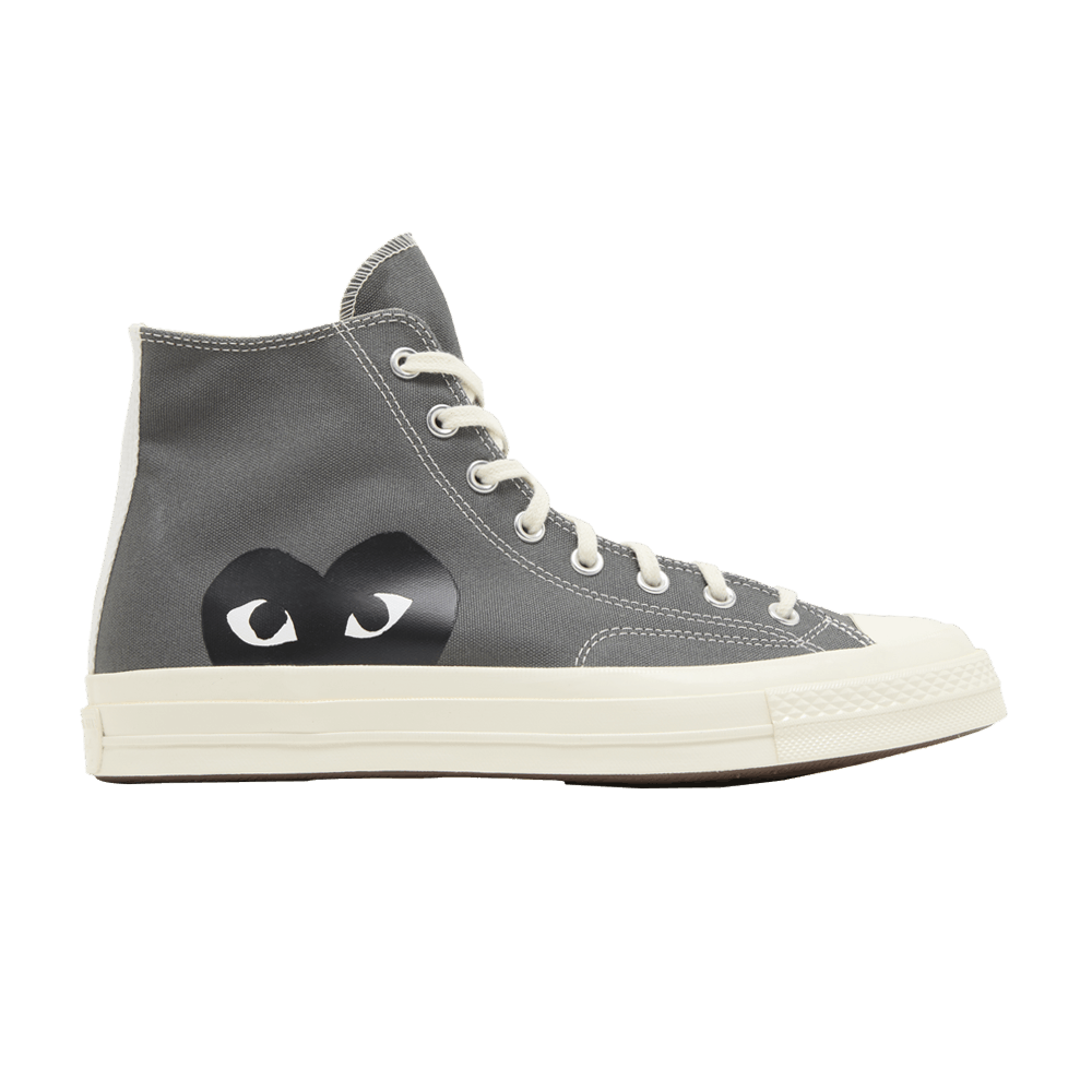 Кроссовки Comme des Garçons PLAY x Converse Chuck 70 High 'Steel Gray' 2023