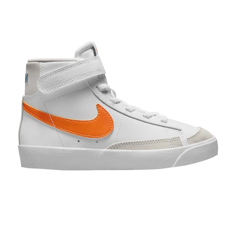 Krossovki-Nike-Blazer-Mid-77-PS-White-Total-Orange