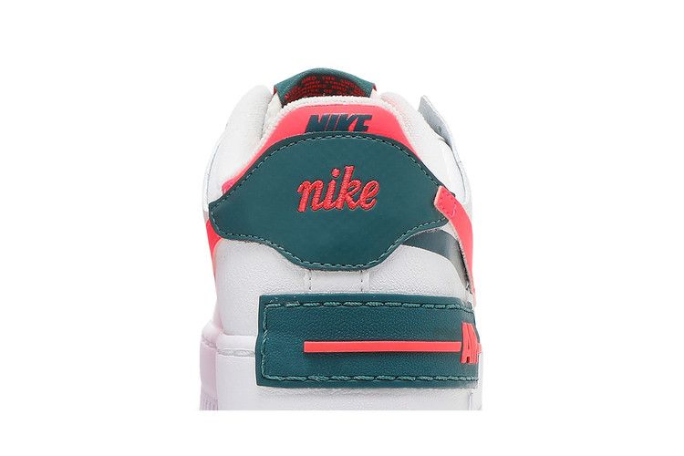 Кроссовки Nike Wmns Air Force 1 Shadow 'White Solar Red'