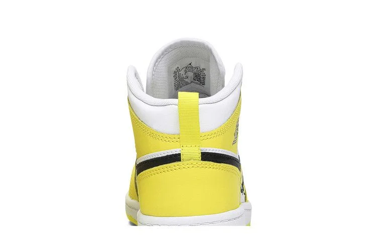 Krossovki-Air-Jordan-1-Mid-SE-PS-Rose-Patch-Dynamic-Yellow-6