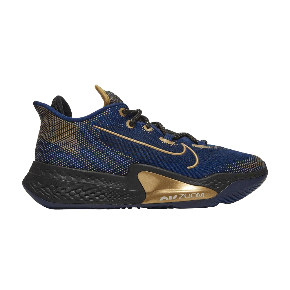 Кроссовки Nike Air Zoom BB NXT 'Blue Metallic Gold'