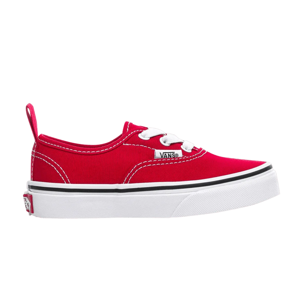 Krossovki-Vans-Authentic-Elastic-Lace-Kids-Racing-Red