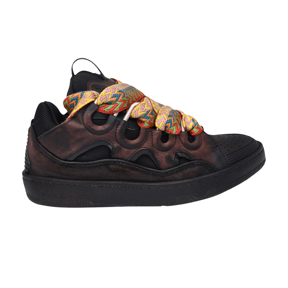 Кроссовки Lanvin Curb Sneakers 'Distressed - Black'