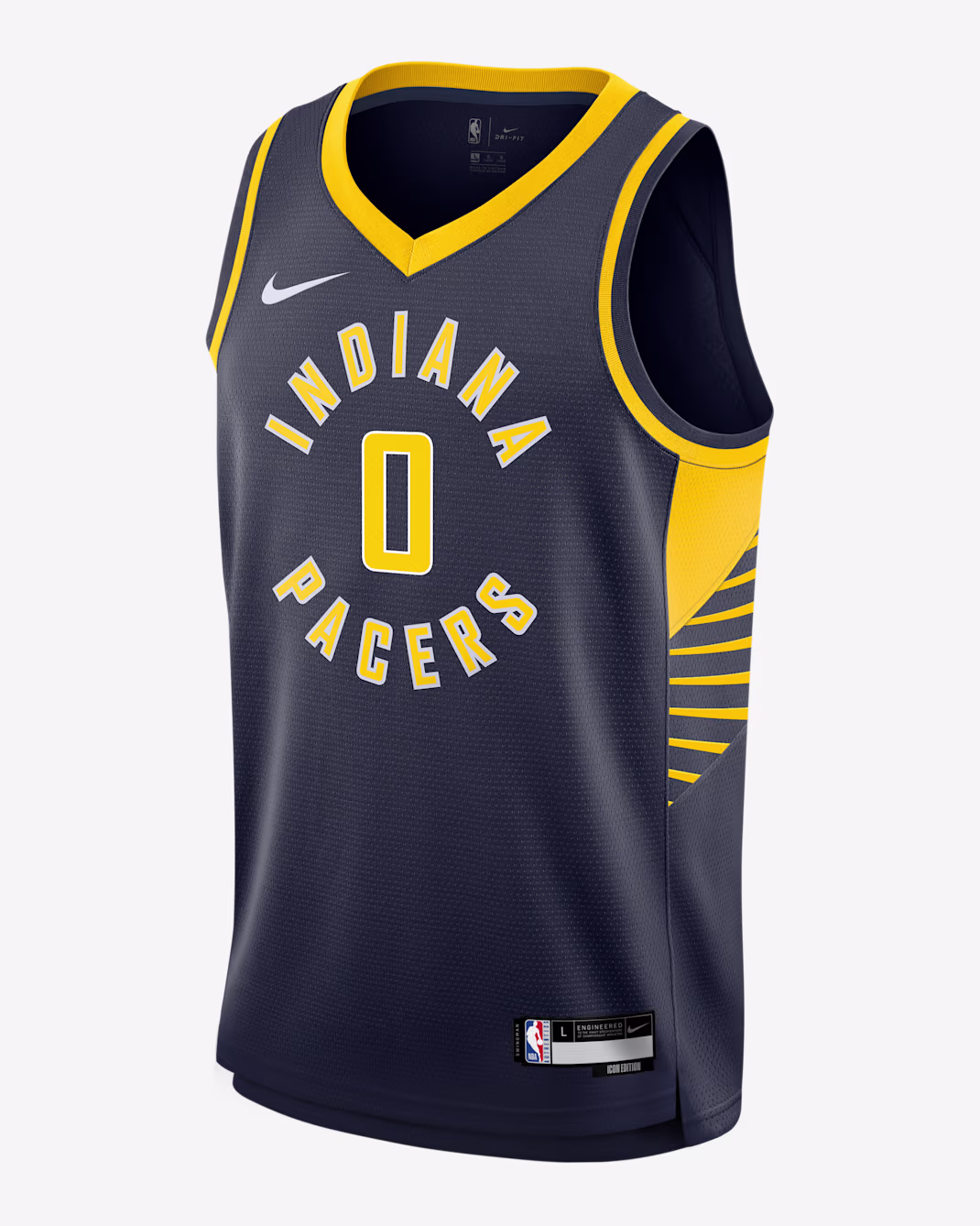 Детское баскетбольное джерси Nike NBA Tyrese Haliburton IND 24-25 Icon Edition Swingman