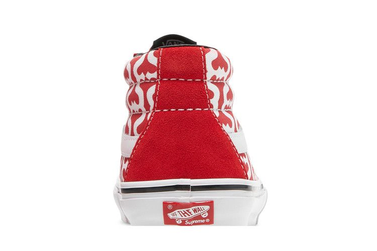 Кроссовки Vans Supreme x Grosso Mid 'Monogram S - Red'