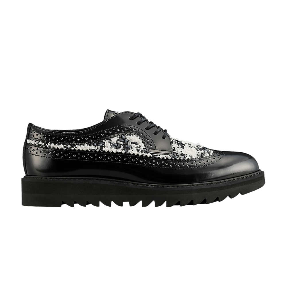 Кроссовки Onitsuka Tiger Brogue 'Black White Tweed'