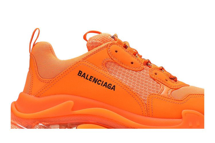 Кроссовки Balenciaga Triple S Sneaker 'Clear Sole - Orange'