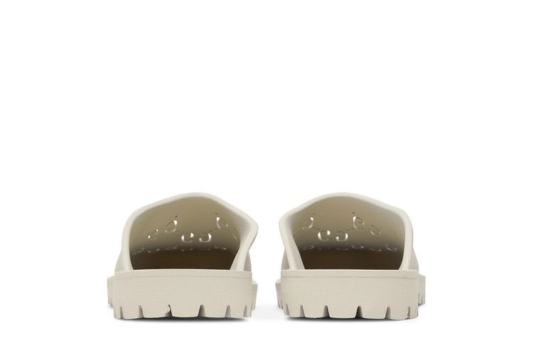 Сандалии Gucci Slip On Sandal 'Cut Out Monogram - Mystic White'