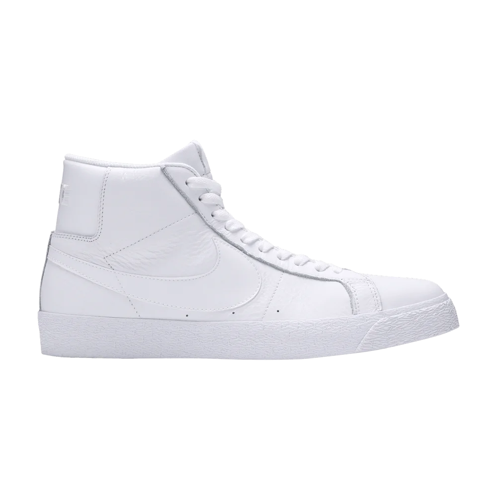 Кроссовки Nike Zoom Blazer Mid SB 'Triple White'