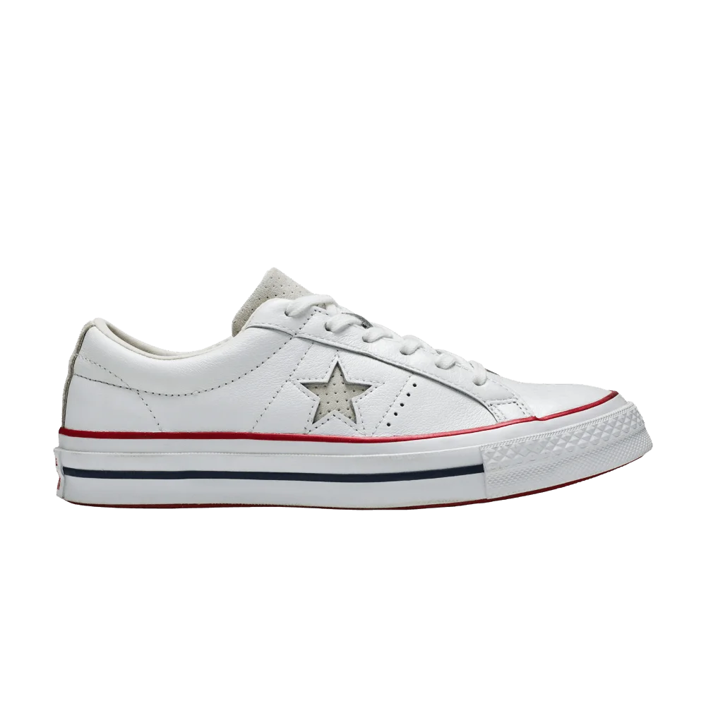 Krossovki-Converse-One-Star-Low-White
